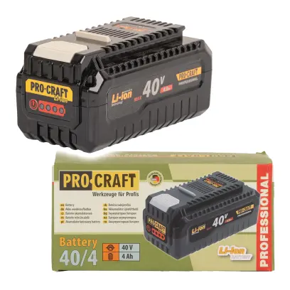 Baterie akumulátorová 40V Li-ion, 4000mAh Procraft 40/4 (PRC40/4)