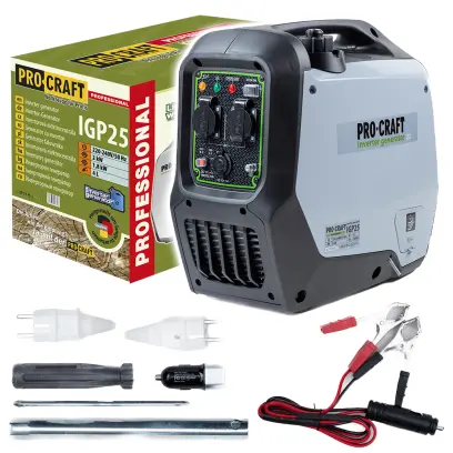 Invertorová elektrocentrála Procraft IGP25 | IGP25