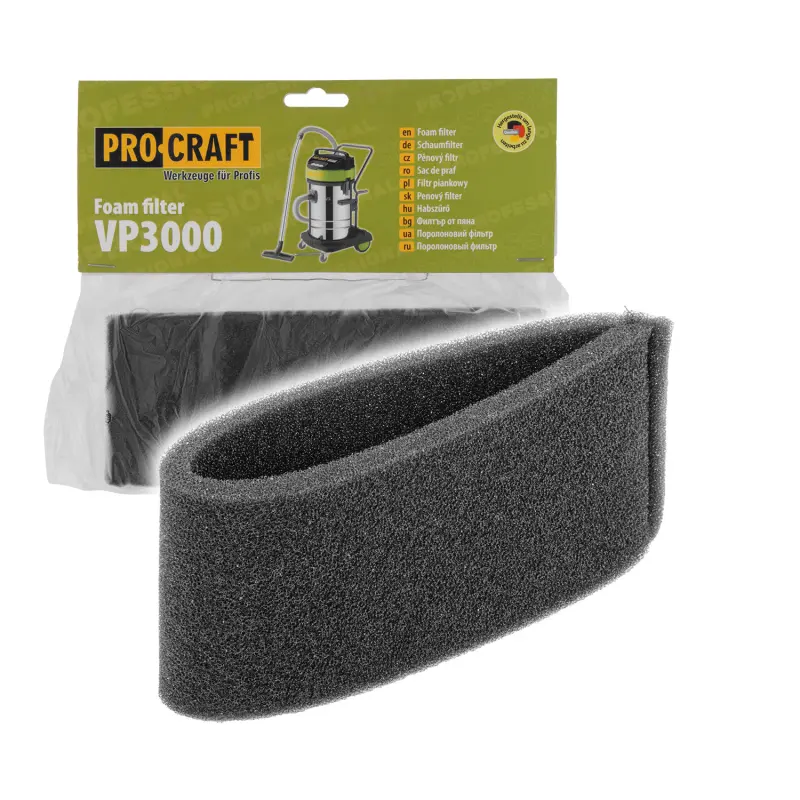 Pěnový filtr pro průmyslový vysavač Procraft VP3000 | FPVP3000