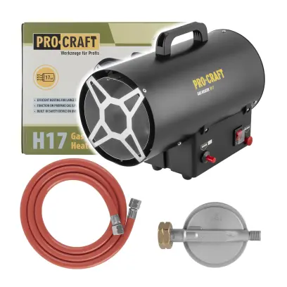 Plynové horkovzdušné topidlo Procraft H17