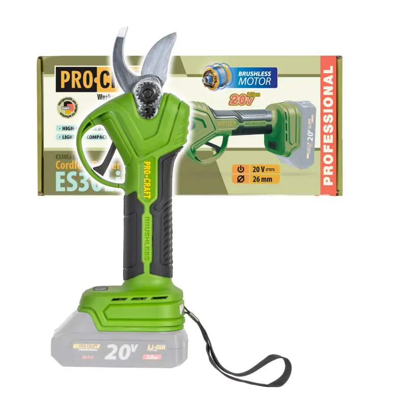 Aku nůžky na větve Procraft ES30Libb (bez baterie a nabíječky) | ES30Libb