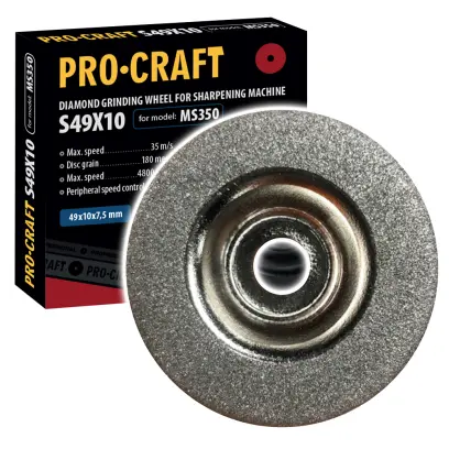 Brusný kotouč pro brousku na nože Procraft S49X10 /MS350 (PRCS49X10)