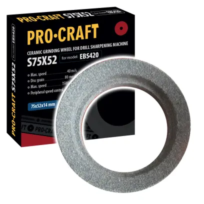 Brusný kotouč Procraft S75X52 pro brusku (PRCS75X52)