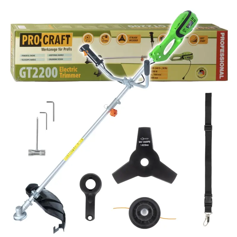 Elektrický křovinořez Procraft GT2200 | GT2200