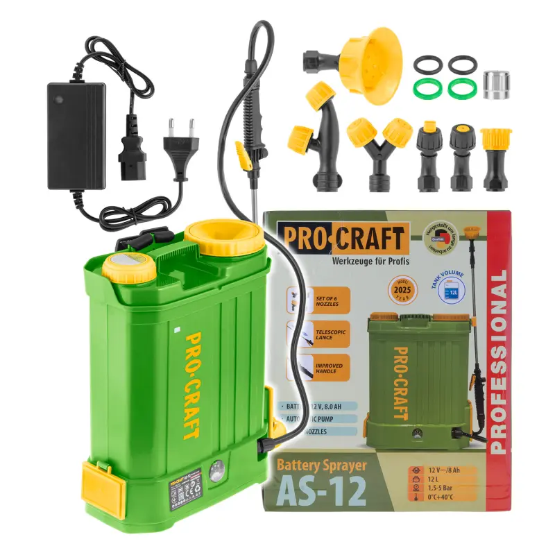 Aku postřikovač Procraft AS-12 | AS-12