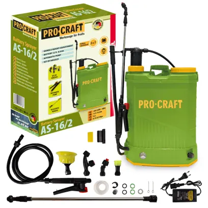 Aku postřikovač Procraft AS-16/2