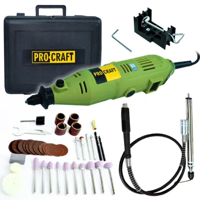 Bruska přímá s ohebným nástavcem Procraft PG400 (PG130) (PRCPG400)