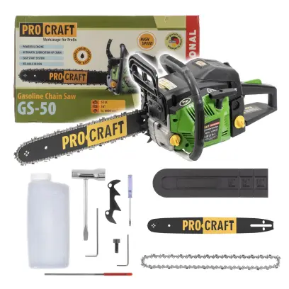 Benzínová řetězová pila Procraft GS-50 (PRCGS-50)