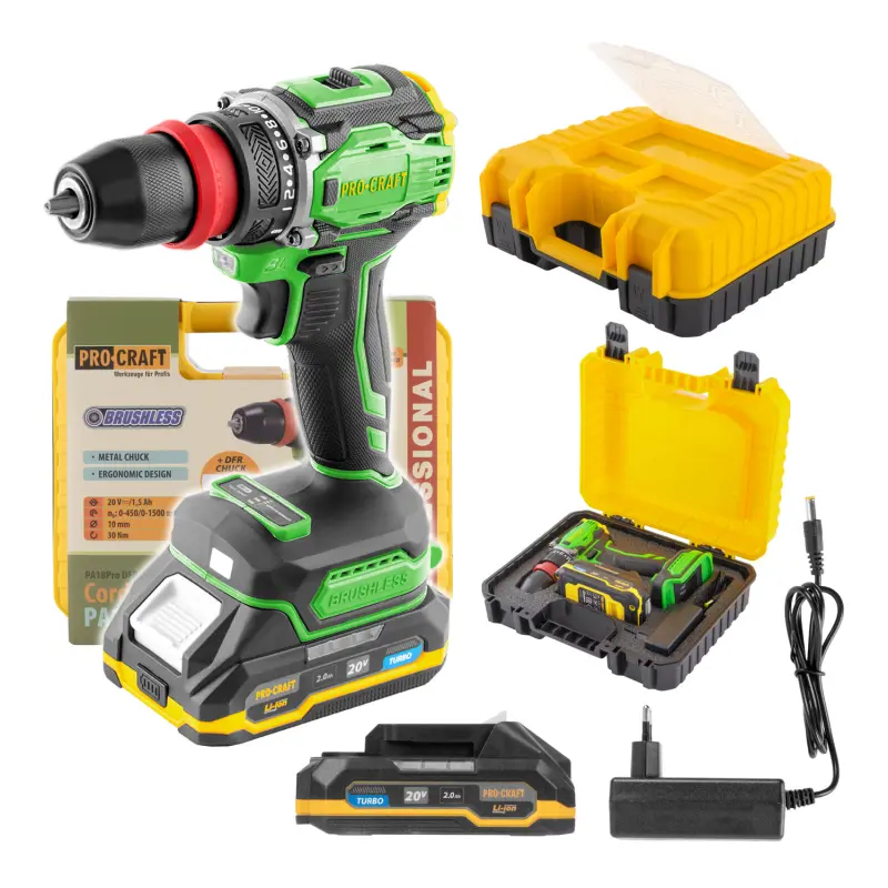 Aku šroubovák Procraft PA18Pro DFR | PA18ProDFR