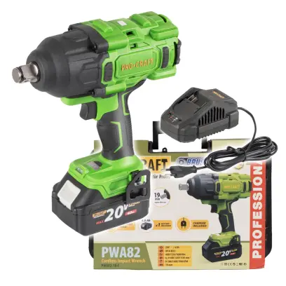 Aku rázový utahovák Procraft PWA82 1b