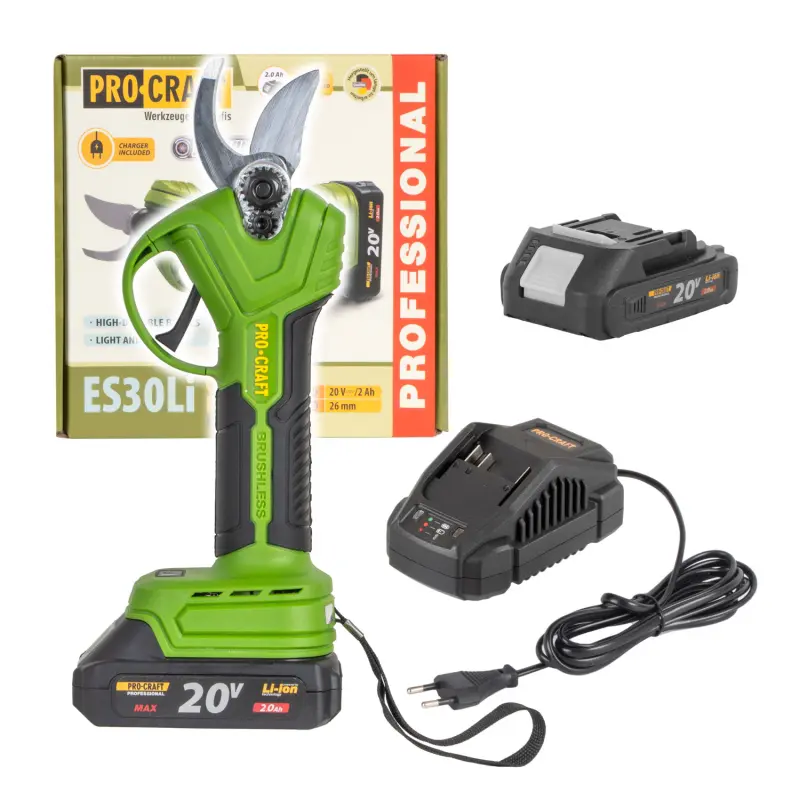 Aku nůžky na větve Procraft ES30Li1B | ES30Li1B