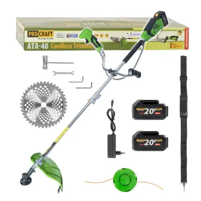 Aku křovinořez obouruční rukojeť (řidítka) Procraft ATA-40C