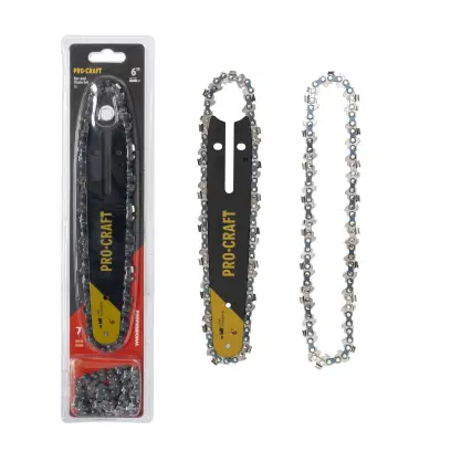 Sada pilových řetězů a lišty Procraft S6 (2 řetězy a 1 lišta) (PRCS6)
