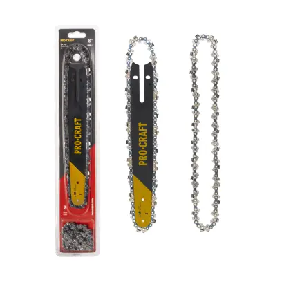 Sada pilových řetězů a lišty Procraft S8 (2 řetězy a 1 lišta) (PRCS8)