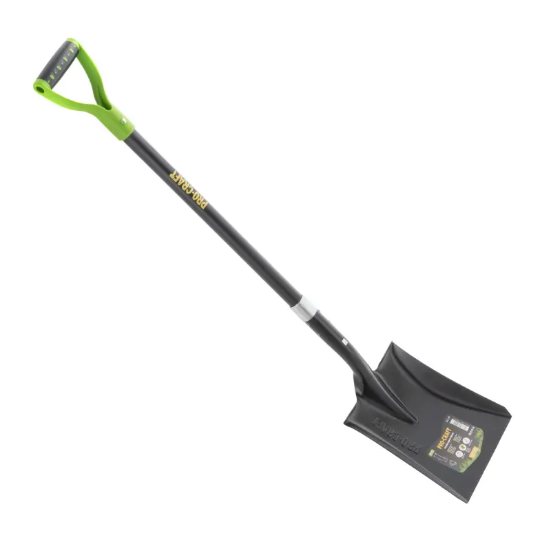 Lopata rovná 23x115cm se sklolaminátovou násadou s ocelovou výztuhou Procraft GSS-1150 | GSS-1150