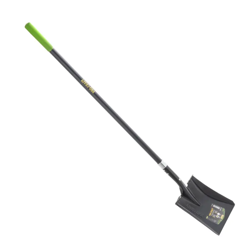 Lopata rovná kovaná rycí 23cm (nášlapy) se sklolaminátovou násadou 150cm Procraft GSS-1500 | GSS-1500