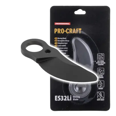 Náhradní horní nůž na Aku nůžky Procraft ES32Li (PRCES32Li Moving Blade)