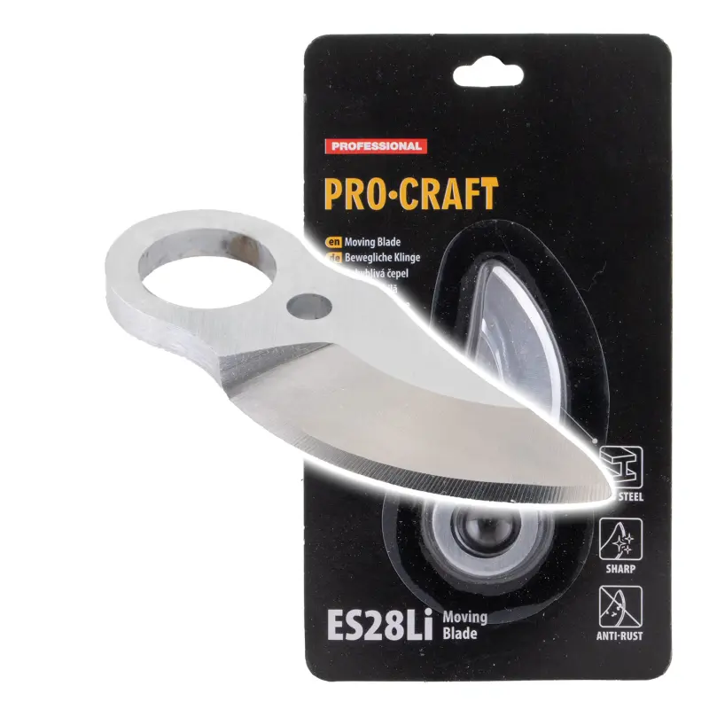 Náhradní horní nůž na Aku nůžky Procraft ES28Li | ES28Li Moving Blade