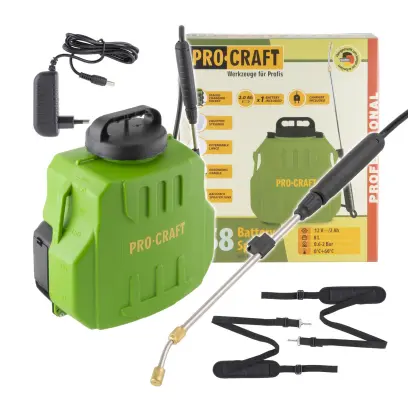 Aku postřikovač Procraft AS8