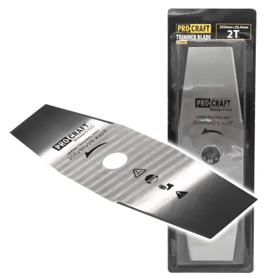 Nůž křovinořezu (305*90*25.4) 2T (nerez) PROCRAFT