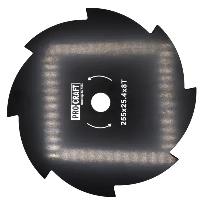 Nůž křovinořezu (kotouč) (D255*25.4) 8T PROCRAFT