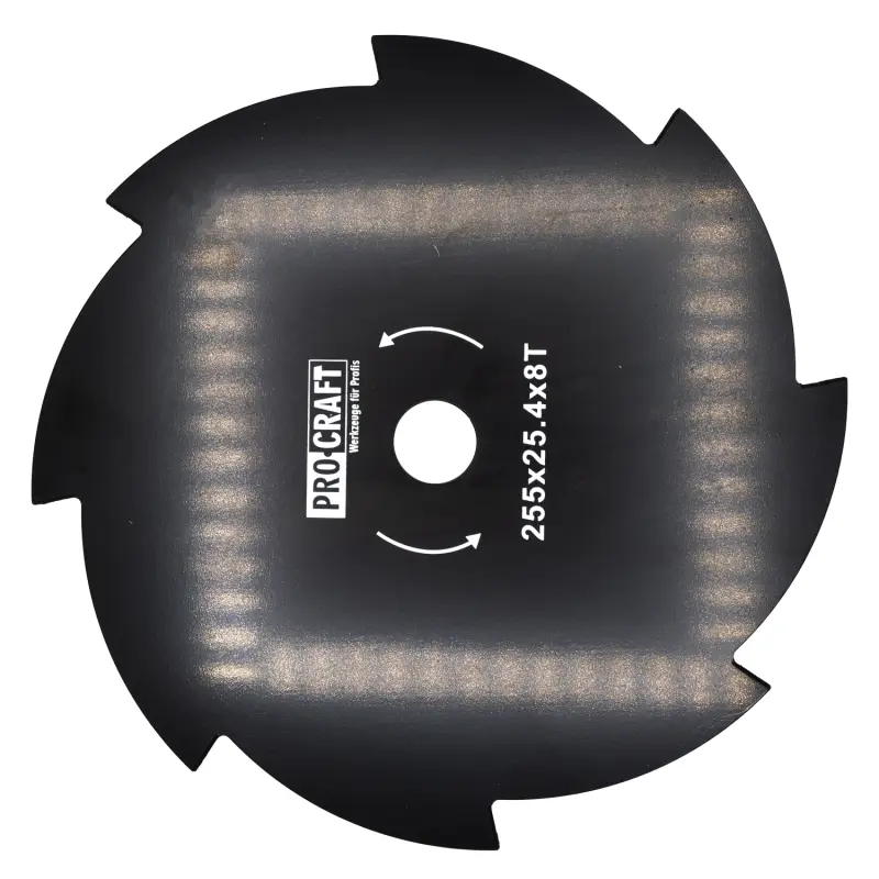 Nůž křovinořezu (kotouč) (D255*25.4) 8T PROCRAFT | H-8T