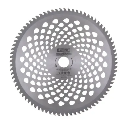 Nůž křovinořezu (kotouč) (D255*25.4)  80T PROCRAFT