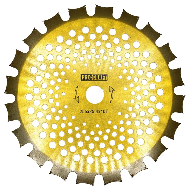 Nůž křovinořezu (kotouč) (D255*25.4) 40Т (oboustranný)
