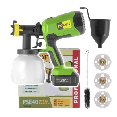 Aku stříkací pistole Procraft PSE40bb (bez baterie a nabíječky)