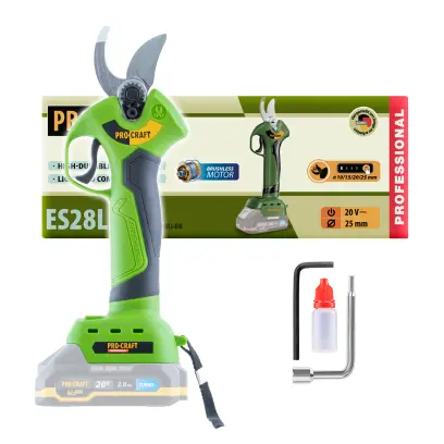 Aku nůžky na větve Procraft ES28Li  (bez baterie a nabíječky)