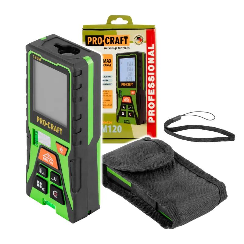 Laserový měřič vzdálenosti Procraft PLDM120 | PLDM120