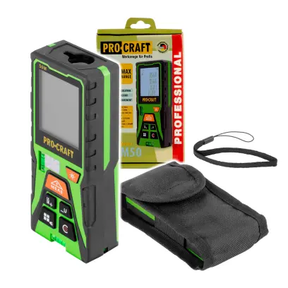 Laserový měřič vzdálenosti Procraft PLDM50 (PRCPLDM50)