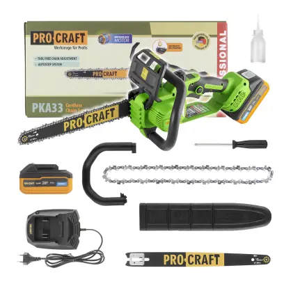 Aku řetězová pila Procraft PKA33