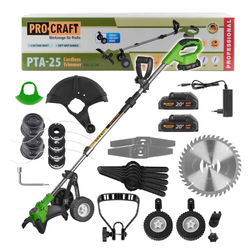 Aku vyžínač Procraft PTA-25-2B | PTA-25-2B