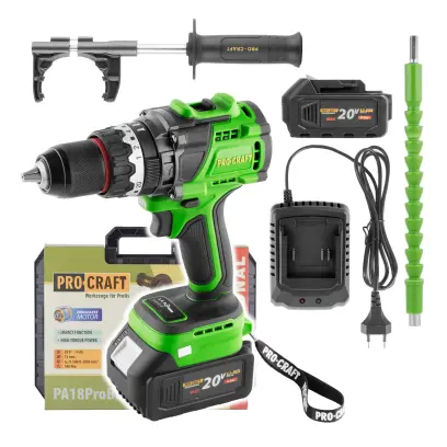 Aku šroubovák Procraft PA18ProBL-1B-C