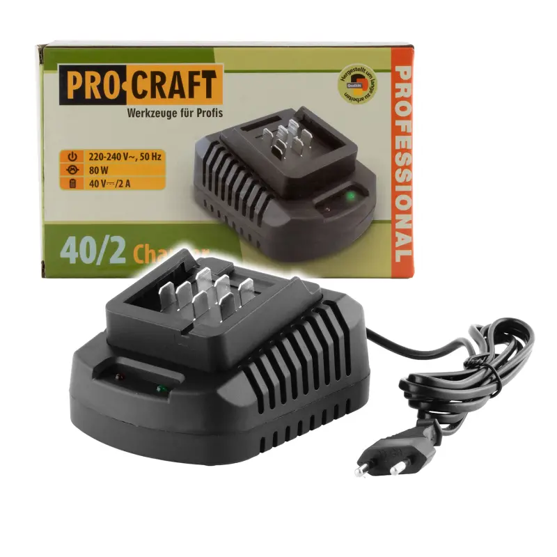Nabíječka pro baterie 20/40 Li-ion baterie Procraft 40/2 | 40/2