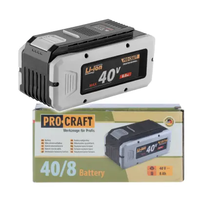 Baterie akumulátorová 40V Li-ion, 8000mAh Procraft 40/8 (PRC40/8)