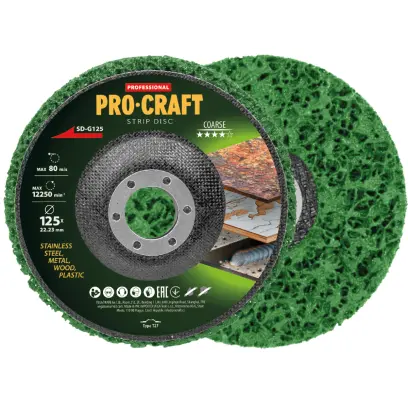 Kotouč brusný Clean & Strip Procraft SD-G125 (PRCSD-G125)