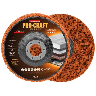 Kotouč brusný Clean & Strip Procraft SD-O125 (PRCSD-O125)