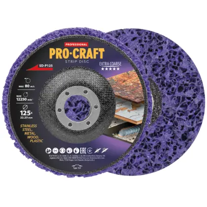Kotouč brusný Clean & Strip Procraft SD-P125 (PRCSD-P125)