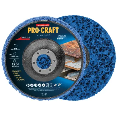 Kotouč brusný Clean & Strip Procraft SD-S125 (PRCSD-S125)
