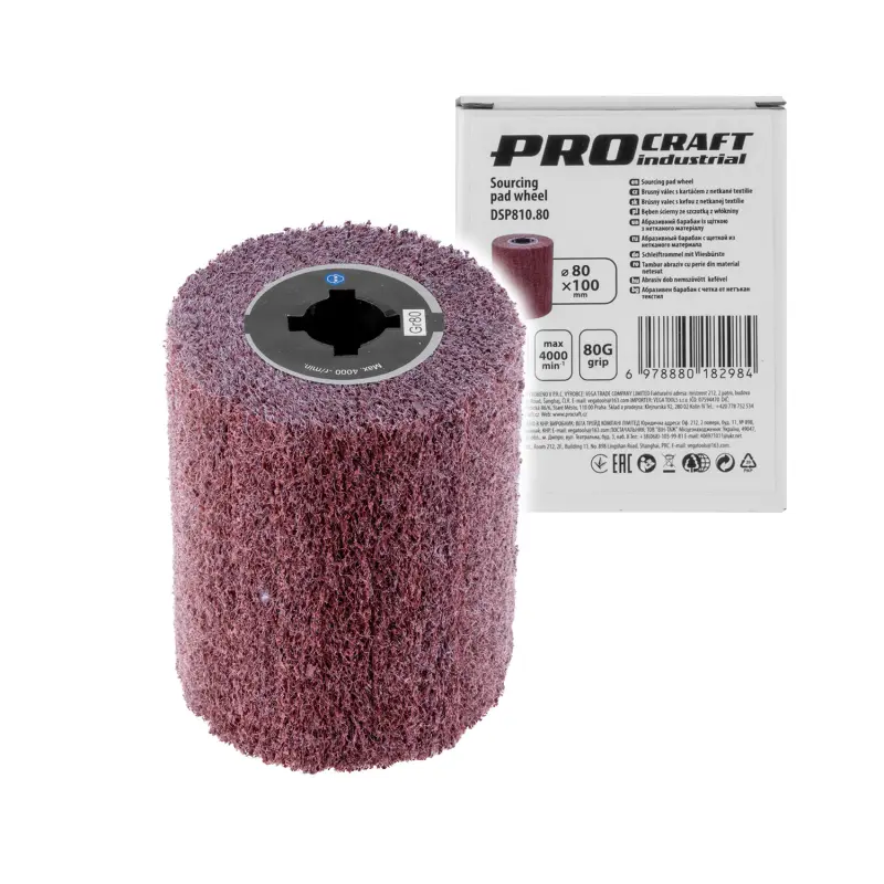 Brusný válec z netkané textilie Procraft DSP810.80 | DSP810.80