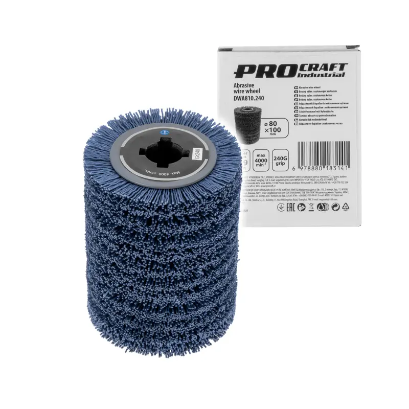 Brusný nylonový válec Procraft DWA810.240 | DWA810.240