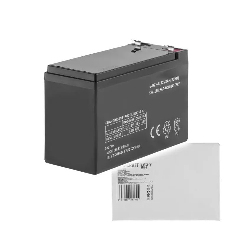 Olověný akumulátor 12V 8Ah Procraft SPR-1 | SPR-1