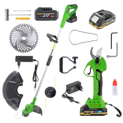 Sada Procraft aku vyžínač PTA24-BL a nůžky na větve ES25Li (PRCSPTA24-BL/ES25Li)