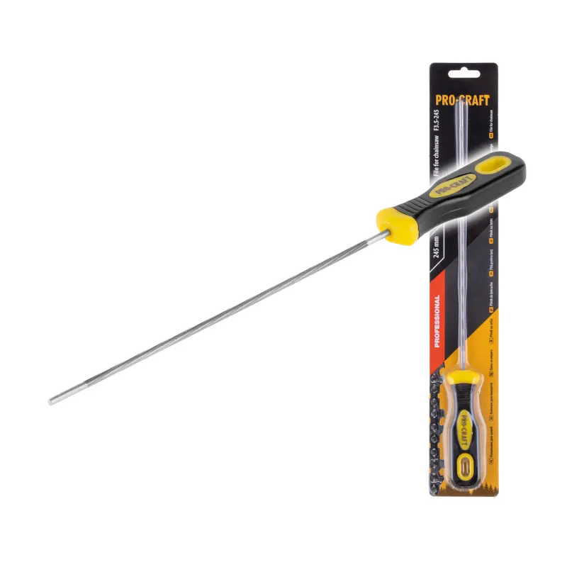 Pilník na řetězy s roztečí řetězu 1/4" Procraft F3.5-245 | F3.5-245