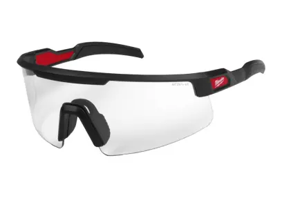 Velkoformátové ochranné brýle Milwaukee, průhledné - čiré, odolné proti poškrábání, 1 ks, 4932500721