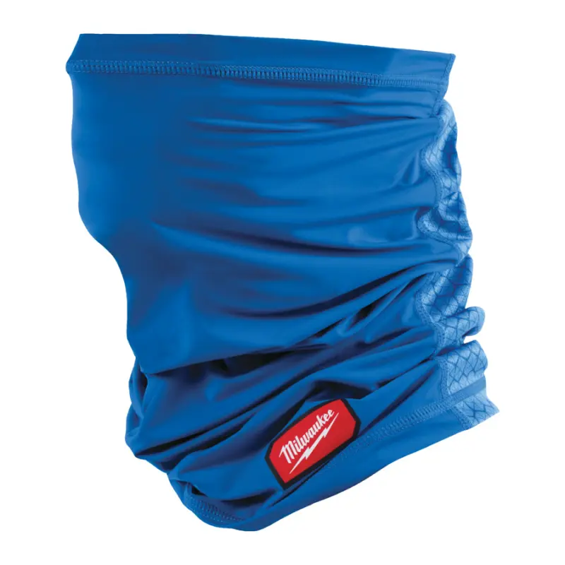 Chladící návlek Milwaukee na obličej, krk a hlavu - nákrčník, modrý, 1 ks, 4932500792