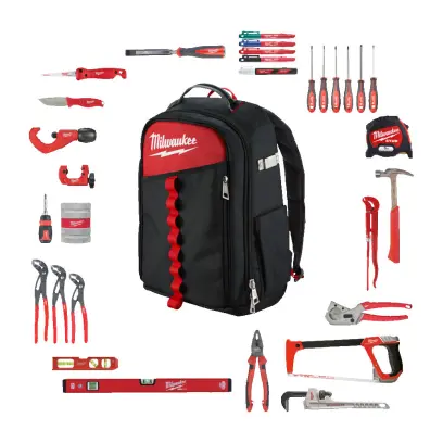 Sada nářadí pro instalatéry v batohu PACKOUT™