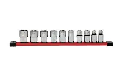 Sada nástrčných hlavic Milwaukee 1/2″, SAE socket, 10 ks, 4932501806